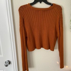 Forever 21 knit sweater crop top